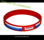 New products 202*25*2mm manufacturer embossed white silicone wristbands/bracelet