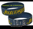 punhos relativos à promoção baratos do silicone dos artigos do projeto feito sob encomenda do tamanho do logotipo/bracelete fornecedor