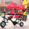 triciclo do carrinho de criança de bebê dos gêmeos para o triciclo do portador de bebê das crianças para a bicicleta do triciclo do bebê das crianças com assento dois fornecedor