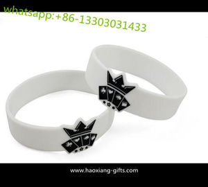 hot sale promotional gifts 190*12*2mm silicone wristband with debossed logo