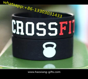 Bulk 1inch Cheap Silicone Wristbands For Event customized logo