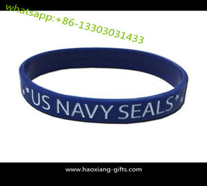 10 Years experience custom logo and size silicone wristbands for promotional