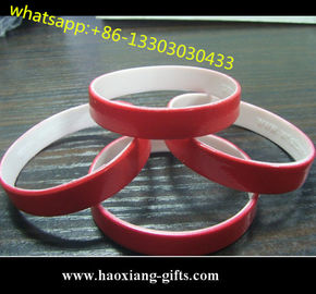 Jewelry type Main Material and Bangles silicone Bracelets colorful logo
