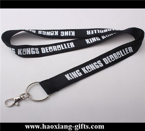 manufacture 20*900mm custom style silk screen fashional printing nylon lanyard