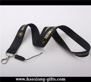 Factory OEM 20*900mm custom printed logo lanyard with breakaway buckle