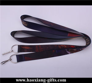 Factory OEM 20*900mm custom printed logo lanyard with breakaway buckle