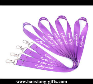 Promotional custom 20*900mm company use polyester  lanyard withid card holder