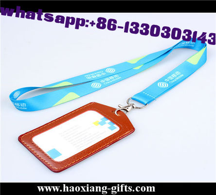 Hot sale blue color custom 1.5*100cm sublimation printed polyester lanyard